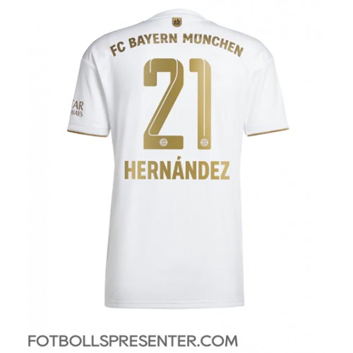 Bayern Munich Lucas Hernandez #21 Borta Matchtröja 2022-23 Kortärmad Bayern Munich Lucas Hernandez #21 Borta Matchtröja 2022-23 Kortärmad